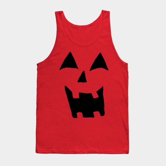 Jack O'Lantern face 6 Tank Top by Eric03091978